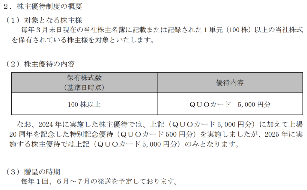 Road to FIRE | サイトリ細胞研究所（3750）の株主優待